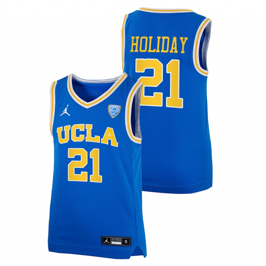 youth ucla bruins jrue holiday royal college basketball alumni jersey 1