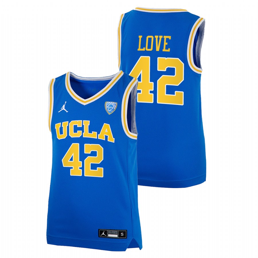 youth ucla bruins kevin love royal college basketball alumni jersey 1