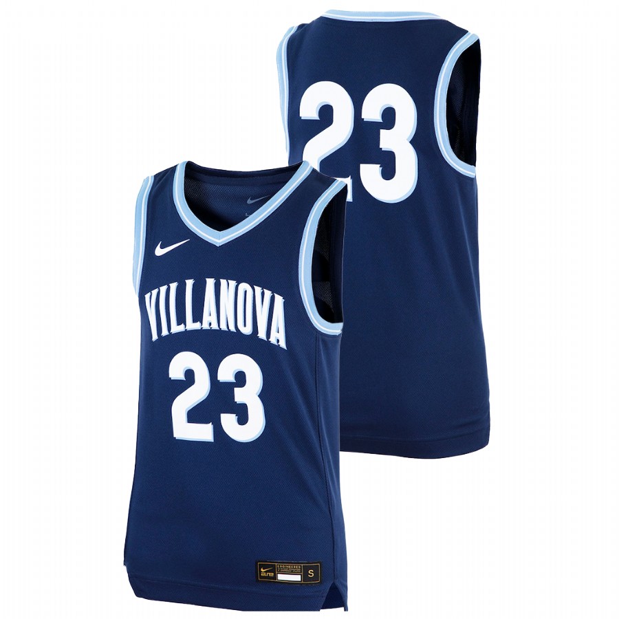 youth villanova wildcats navy college basketball replica jersey