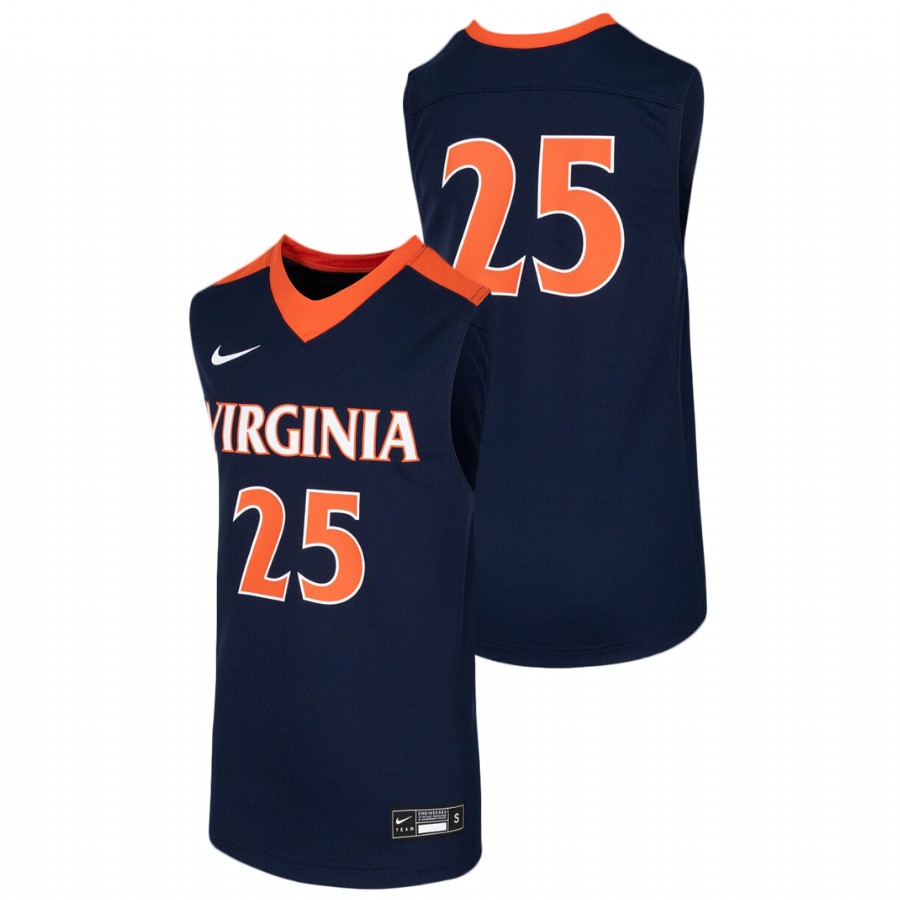 youth virginia cavaliers navy replica nike jersey