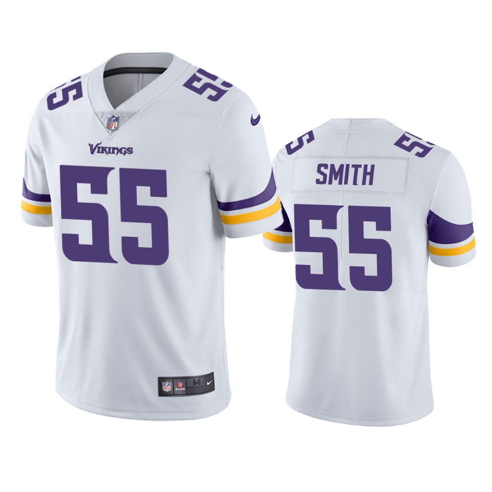 za'darius smith vikings white vapor jersey
