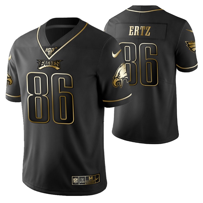 zach-ertz-100th-season-black-jersey